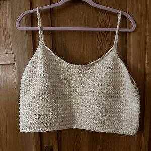 Ozma of California Organic cotton knit tank xl